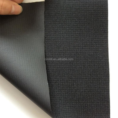 Plain Style 58/60&quot; DTY 100% Polyester Oxford Stof Zwart Ripstop 600D PVC bedekt