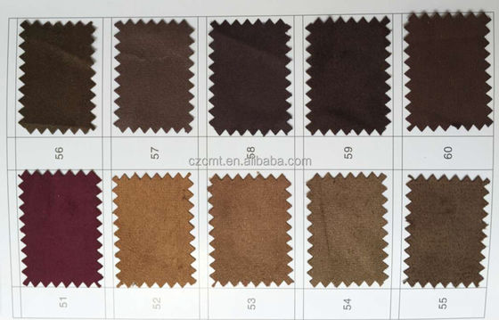 Zachte en comfortabele 100% polyester microfiber suede stof voor sofa
