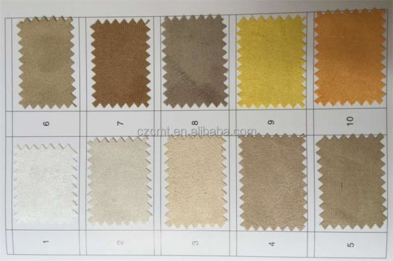 Zachte en comfortabele 100% polyester microfiber suede stof voor sofa