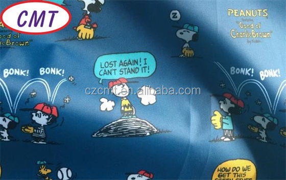 Kies uit een verscheidenheid aan breedtes 58/60&quot; Printing Coated with Snoopy Polyester Fabric