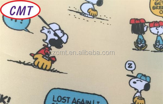 Kies uit een verscheidenheid aan breedtes 58/60&quot; Printing Coated with Snoopy Polyester Fabric