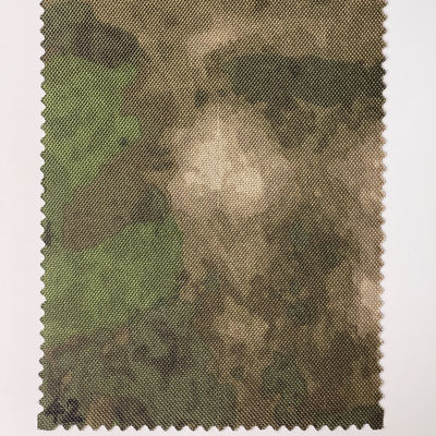 Op maat gemaakte waterdichte camouflage 600D polyester oxford pvc coating stof voor tas