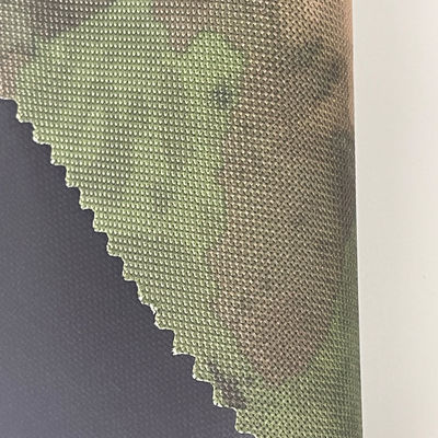 Op maat gemaakte waterdichte camouflage 600D polyester oxford pvc coating stof voor tas