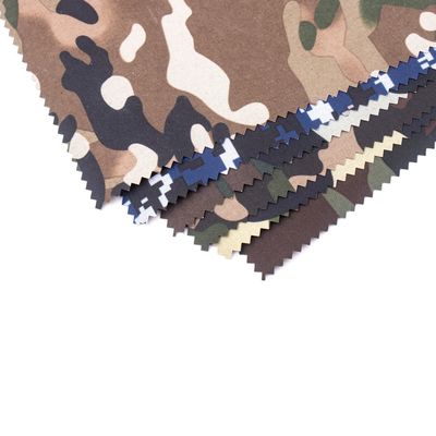 Gepersonaliseerde kleuren Camo stof Ripstop camouflage polyester katoen gedrukte nylon stof