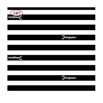 600D PU bedekt waterdicht zwart-wit gedrukt polyester Oxford stof voor buiten