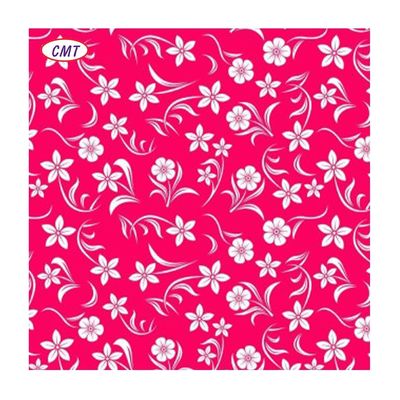 100% polyester 150 gram geprint geweven bloemenstof voor jurken