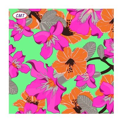 Multipatroon 100% polyester geweven FDY digitaal drukstof voor kleding