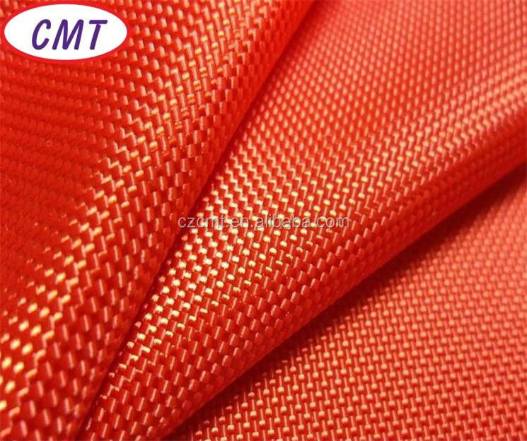 Plain Style 800D Traanbestendige PU bedekte nylon Oxford stof voor tassen in Changzhou