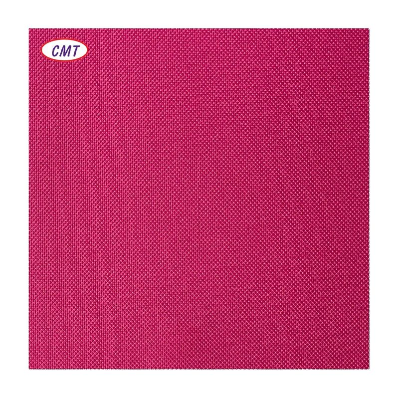 600D Oxford geweven DTY plain waterdicht PVC bedekt polyester zak stof voor het voordeel