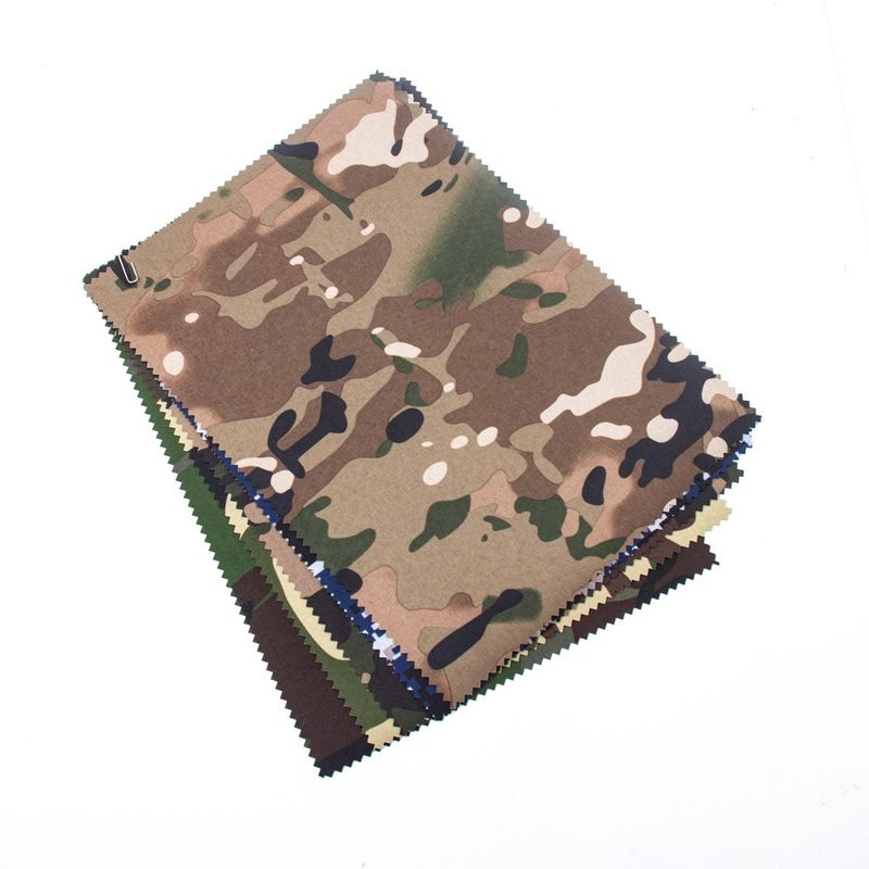 Gepersonaliseerde kleuren Camo stof Ripstop camouflage polyester katoen gedrukte nylon stof